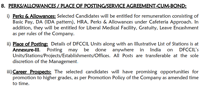 DFCCIL RECRUITMENT 01DR2023