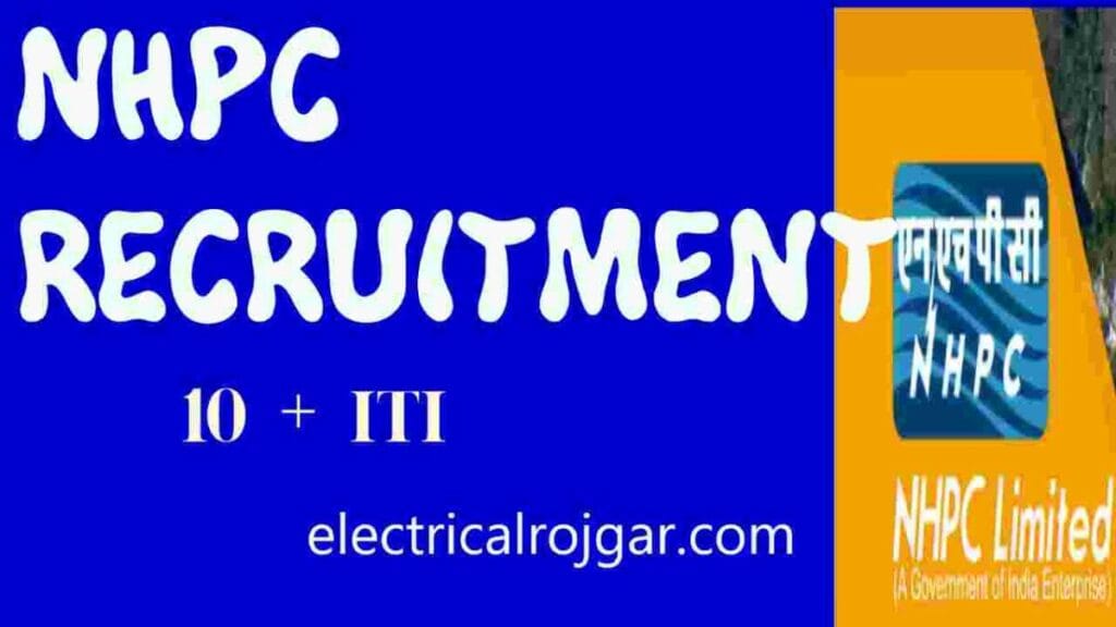 NHPC RECRUITMENT