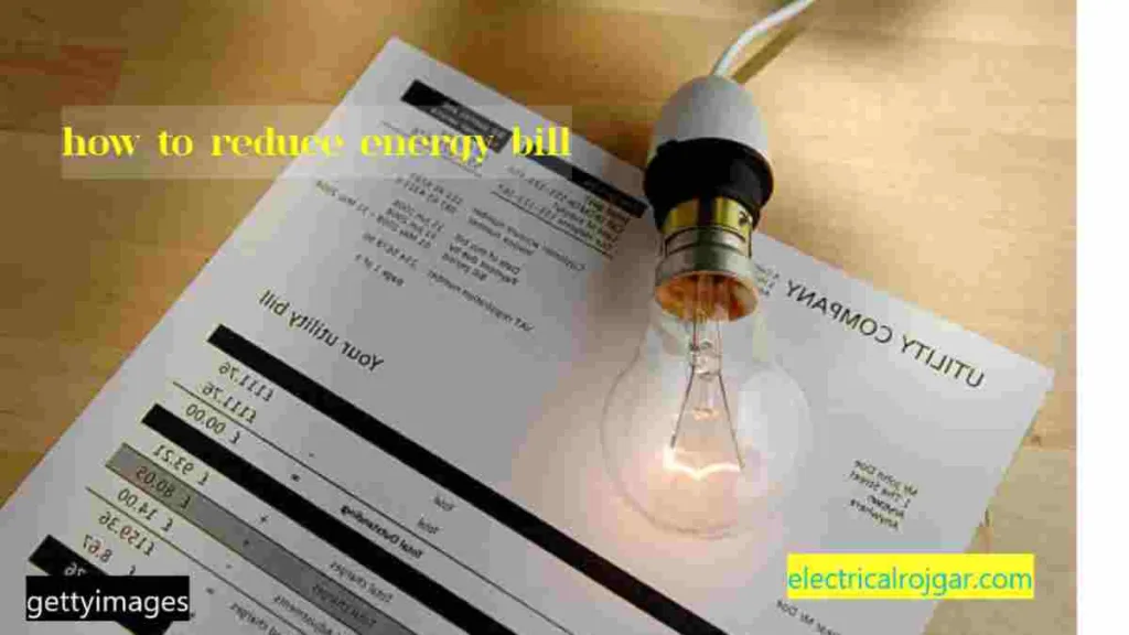 how to reduce energy bill